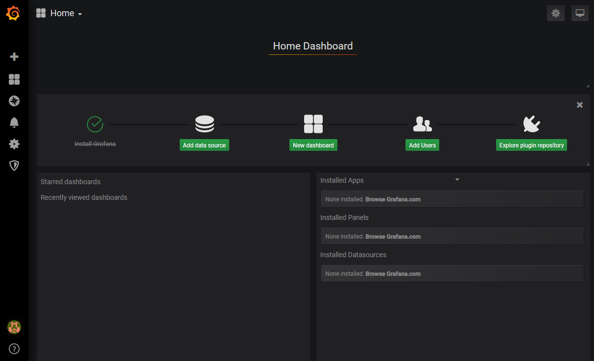 Grafana 控制台